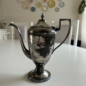 Silver tea pot